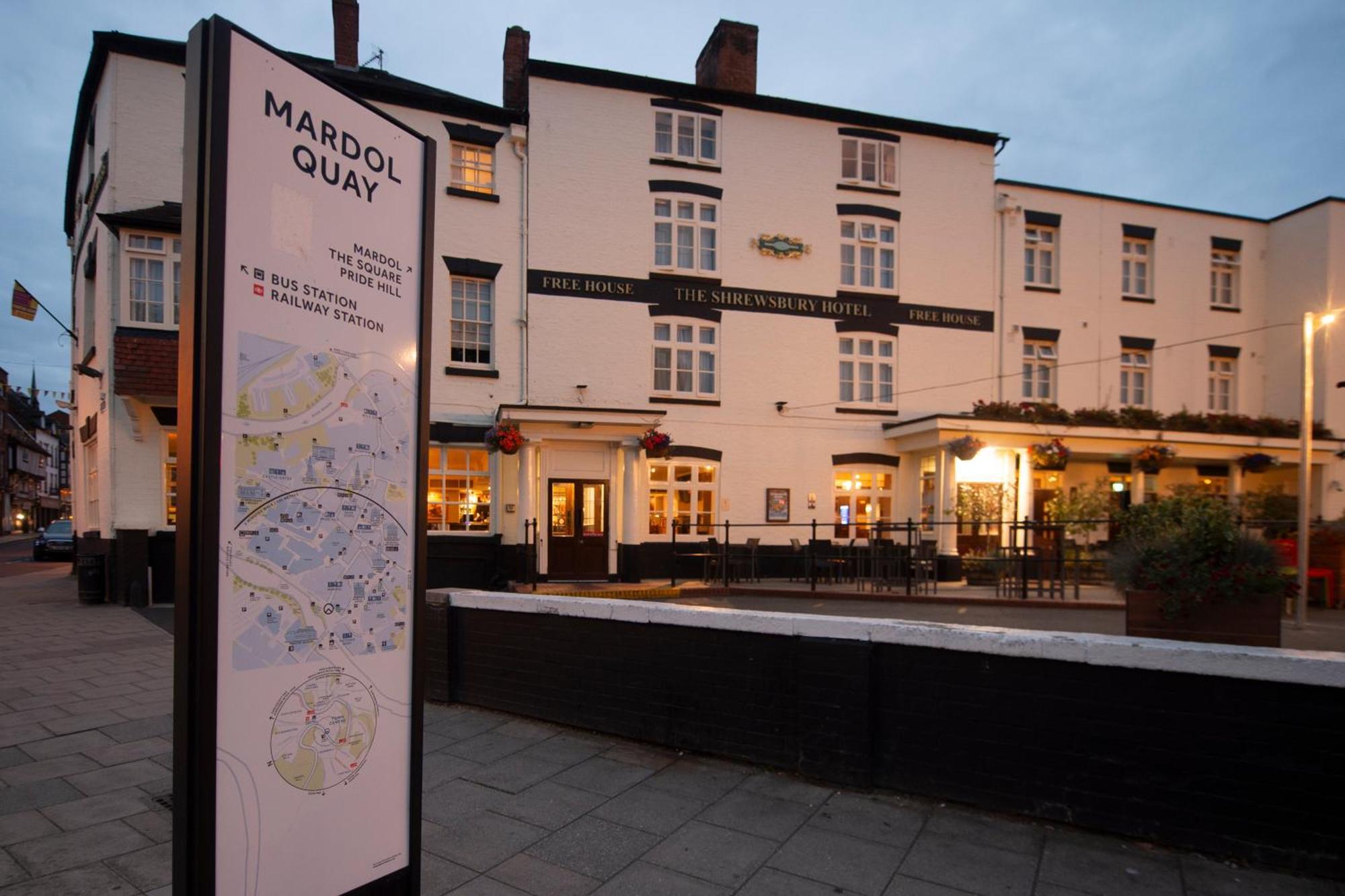 The Shrewsbury Hotel Wetherspoon Extérieur photo