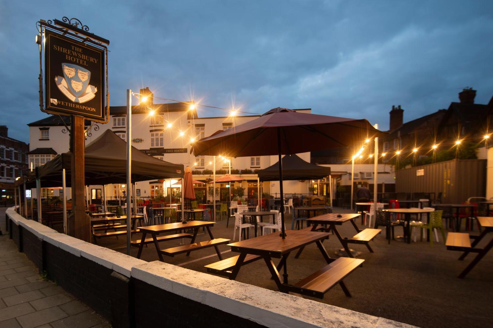 The Shrewsbury Hotel Wetherspoon Extérieur photo