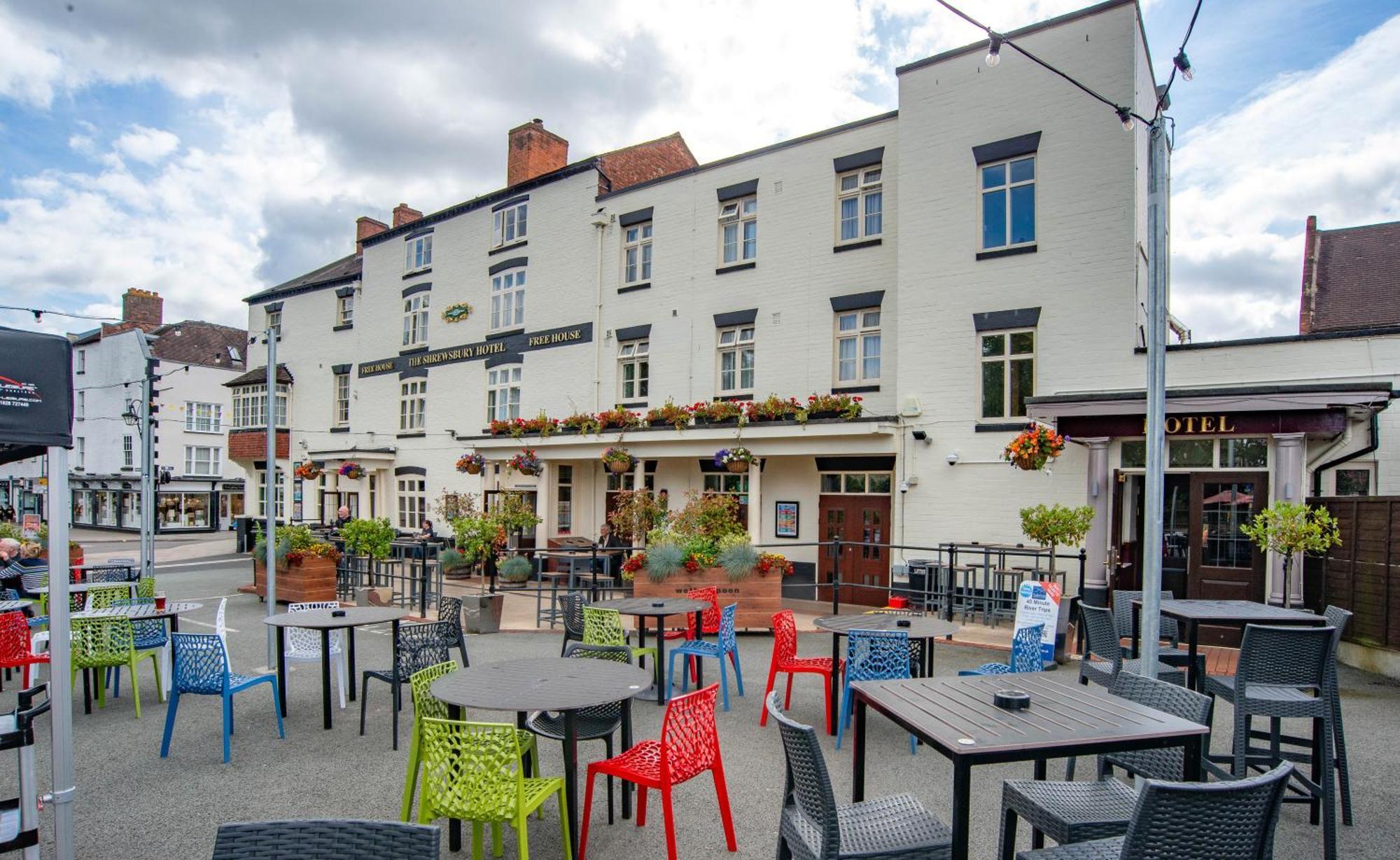 The Shrewsbury Hotel Wetherspoon Extérieur photo